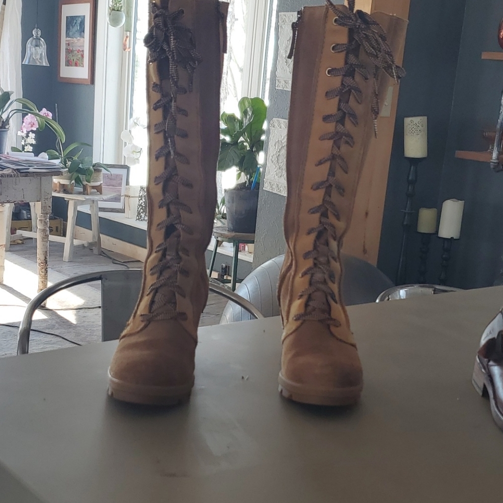 Sorel cate tall lace up